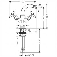 AXOR HANSGROHE MONTREUX BIDE